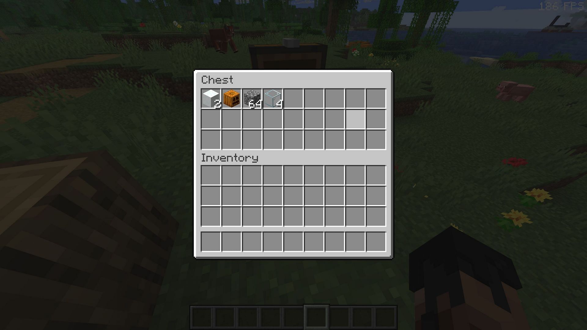 These are the resources required to make a snowball farm for ghastlings (Image via Sportskeeda Gaming || Mojang Studios)